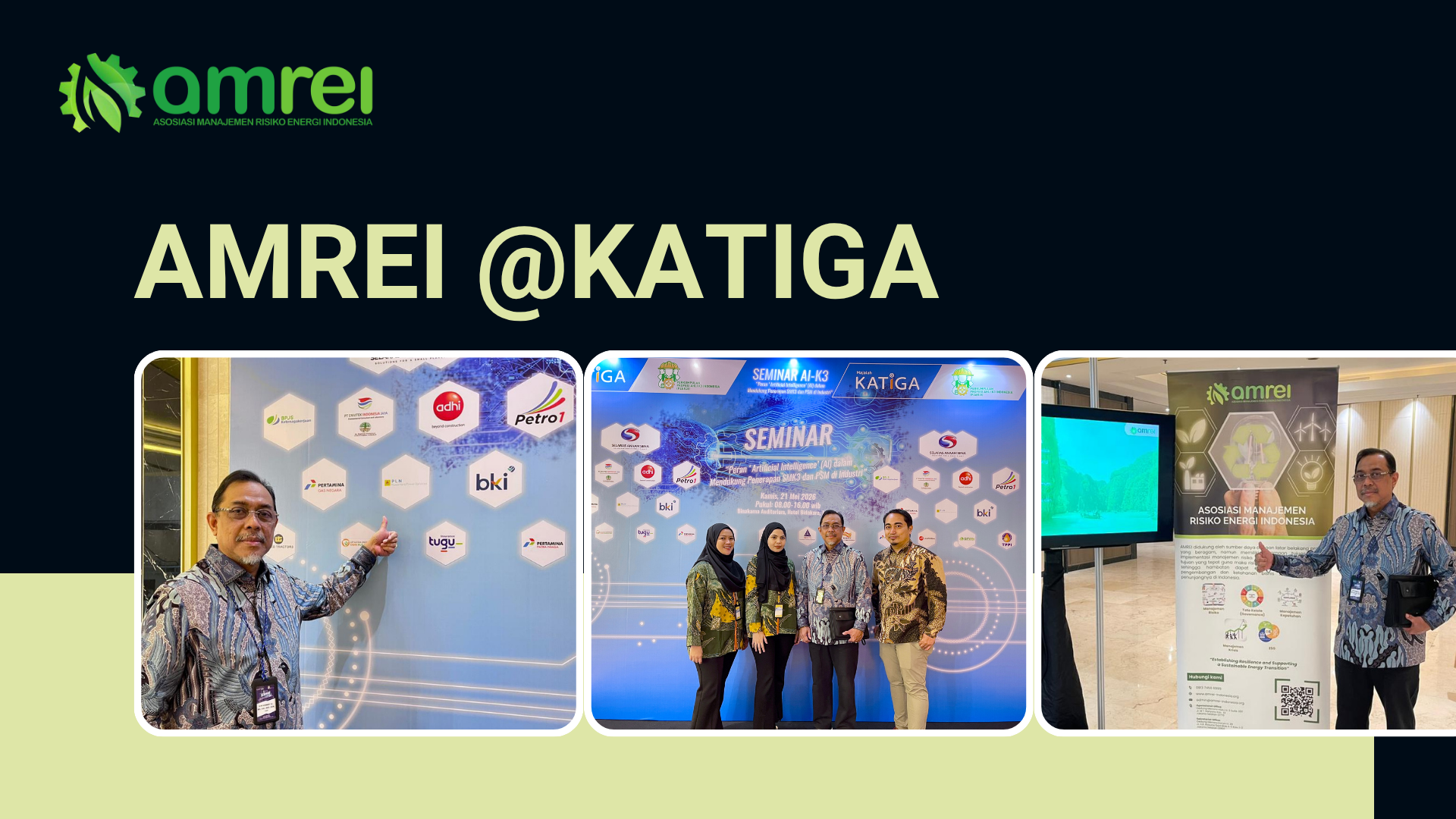 AMREI Hadir dan Berpartisipasi dalam Event Seminar Nasional