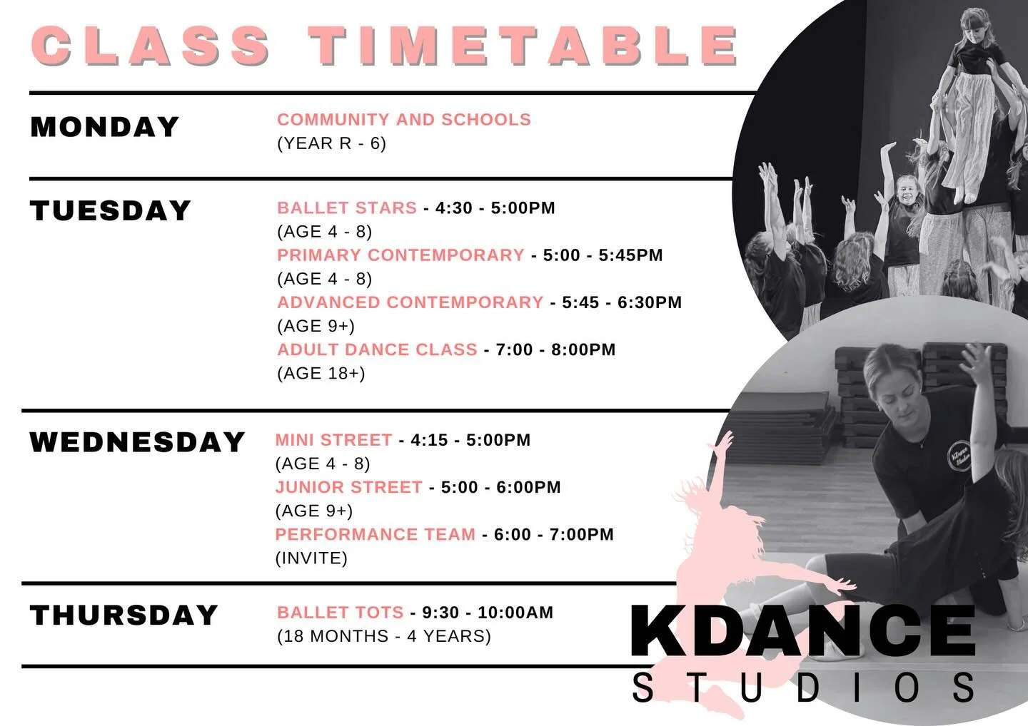 🖤 This year, choose dance classes 🖤

Dance at KDance Studios is more than steps, It&rsquo;s&hellip; ▪️confidence
▪️energy 
▪️family 
▪️community
▪️connection
▪️self care 
▪️mood boosting

Start the new year with my dance classes and fall in love wi