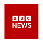 BBC News logo on a red background