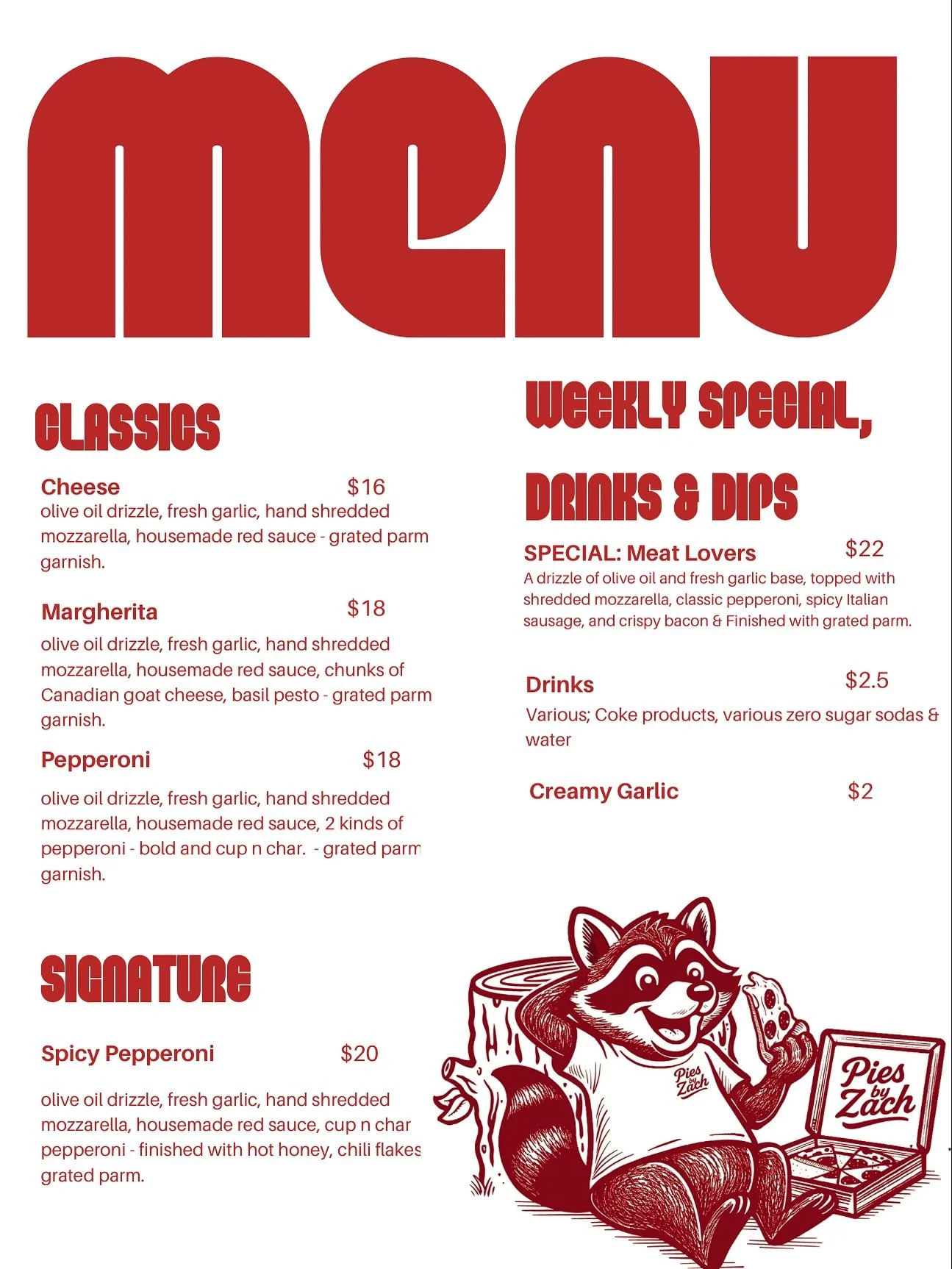 It&rsquo;s our final week slinging pies from the trailer &mdash; new hours, a tweaked menu, but the same great pies and the same good vibes you&rsquo;ve always loved.

Come grab your favourites one more time before we roll into the next chapter.
🔥 M