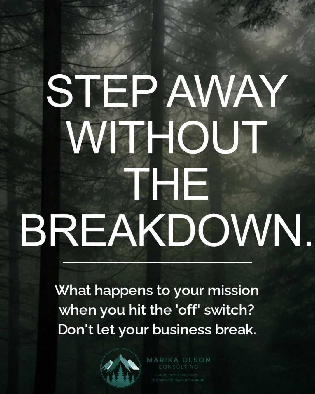 Vacations shouldn't come with a side of dread. Build the backend so you can actually leave.
#fractionalcoo #operations #smallbusiness #systems #burnout #breathe