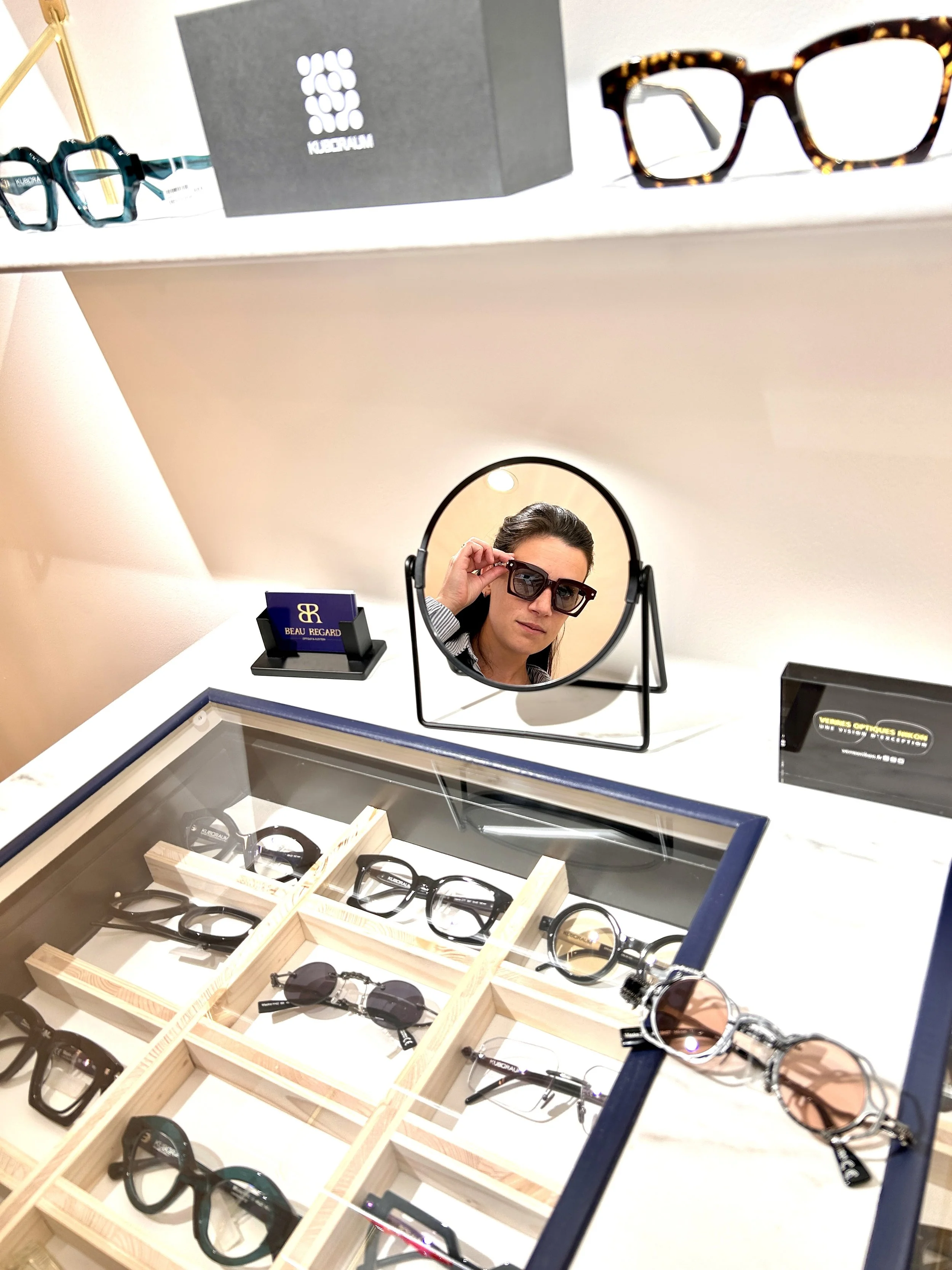 lunettes créateurs kuboraum berlin fait main originale