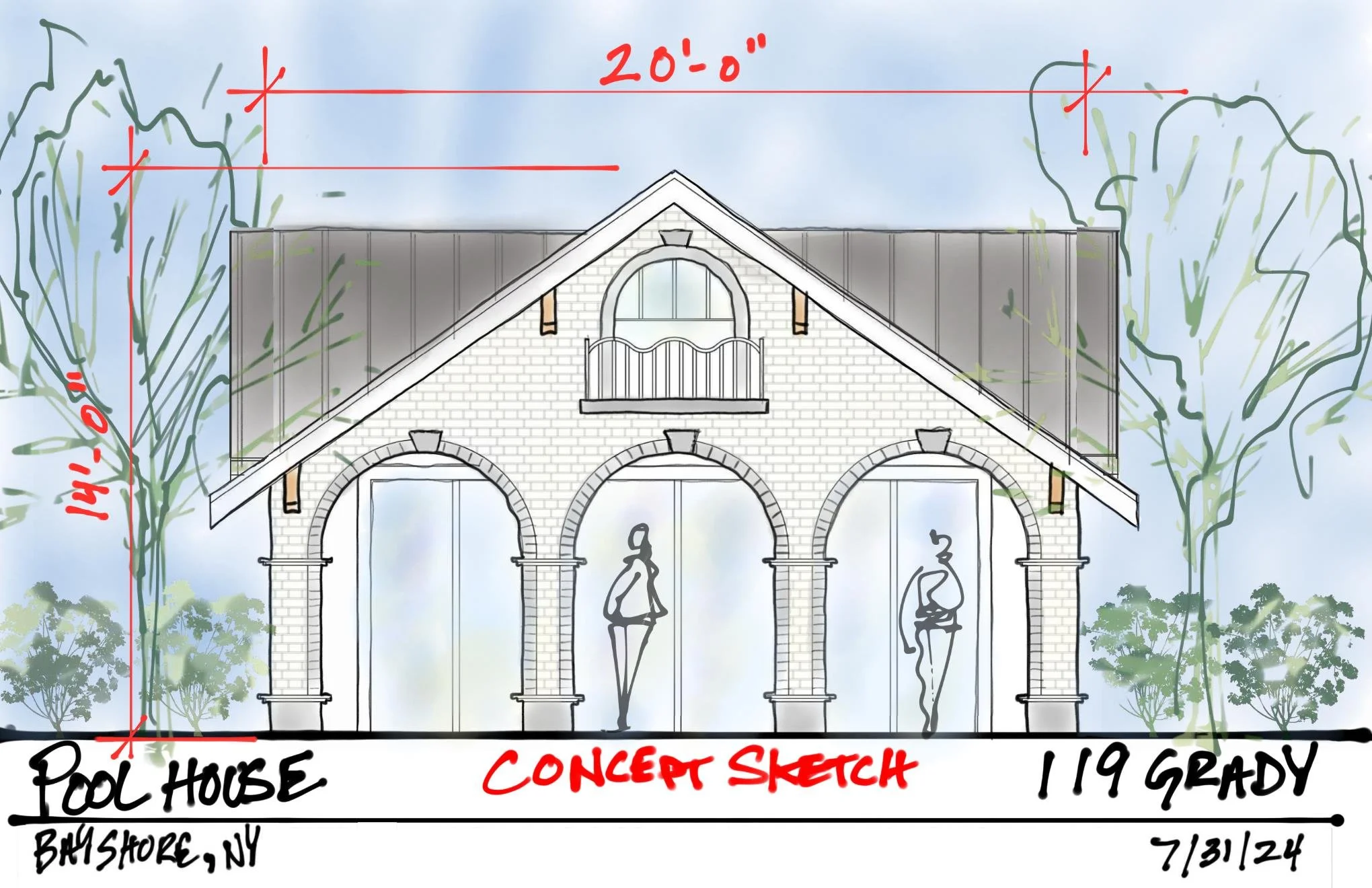 240731_Hand Sketch_Pool House_119 Grady.jpg