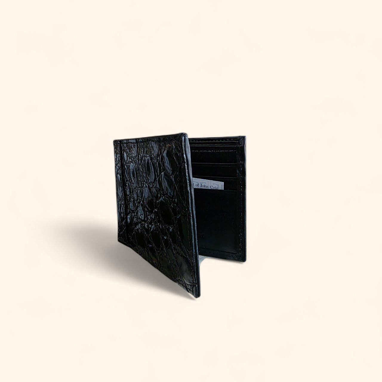 summit-selva-genuine-crocodile-leather-mens-wallets-fashion-gloss-black-flank-luxury-artisan-front-single-piece.png