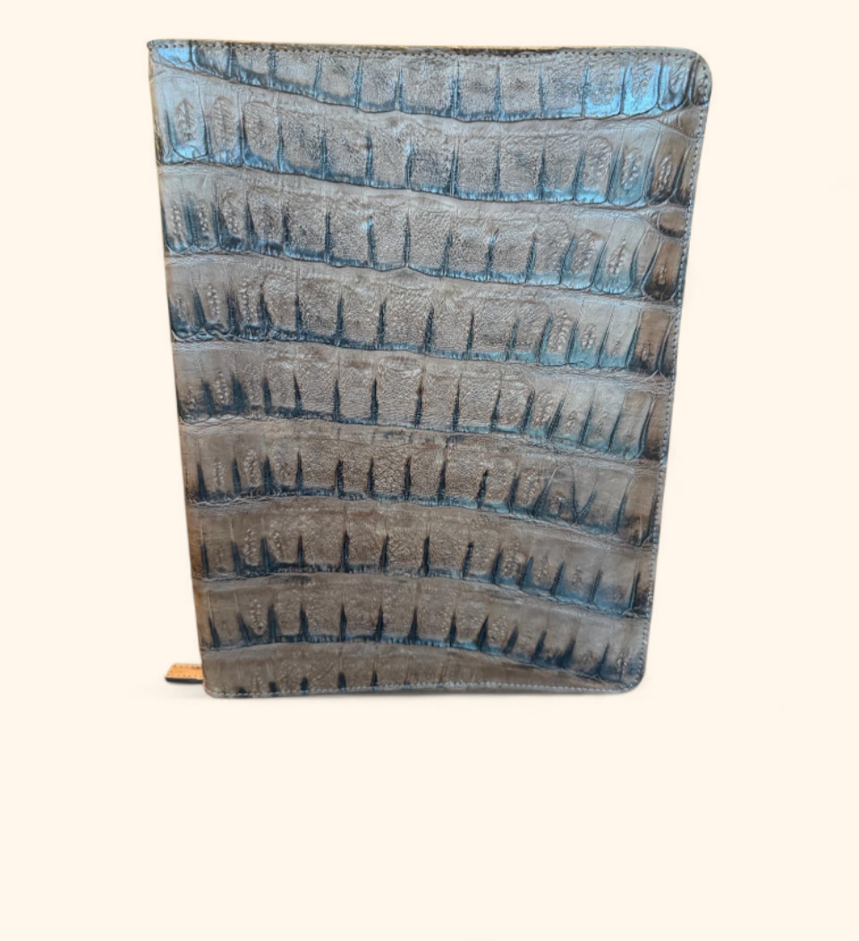 summit-selva-genuine-crocodile-leather-orgainzer-folio-custom-made-artisan-dark-brown-vintage-tail-amazon-luxury.png