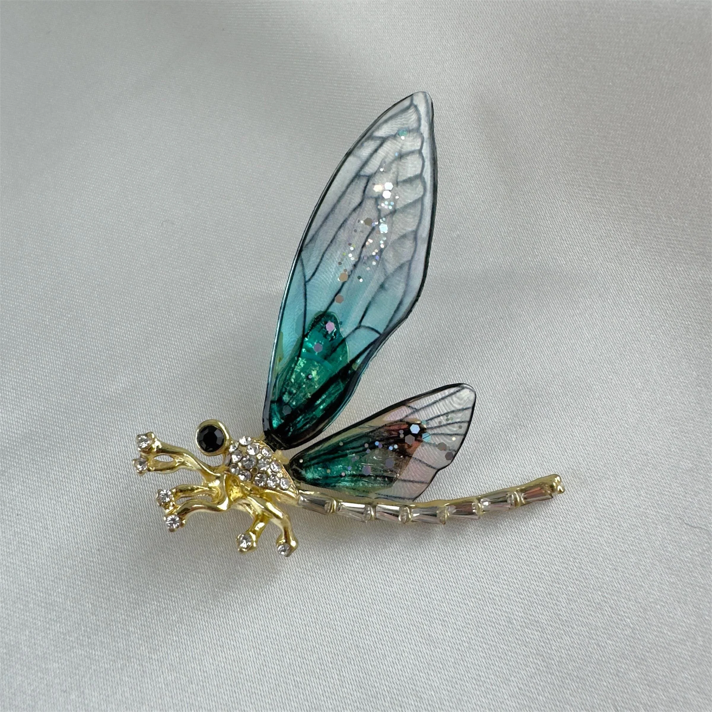 Dragonfly Brooch – Insect Jewelry, 30th Birthday Gifts