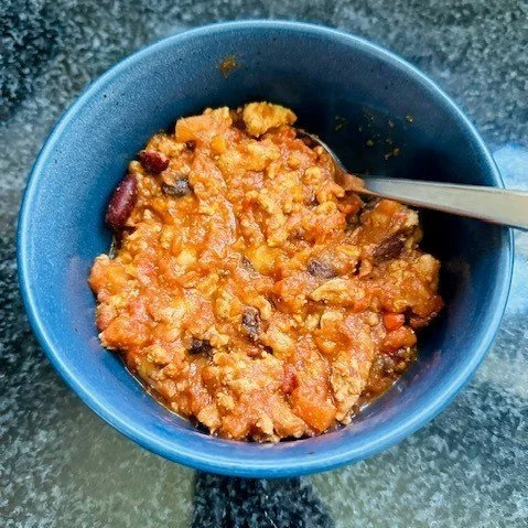 Three Bean Turkey Chili