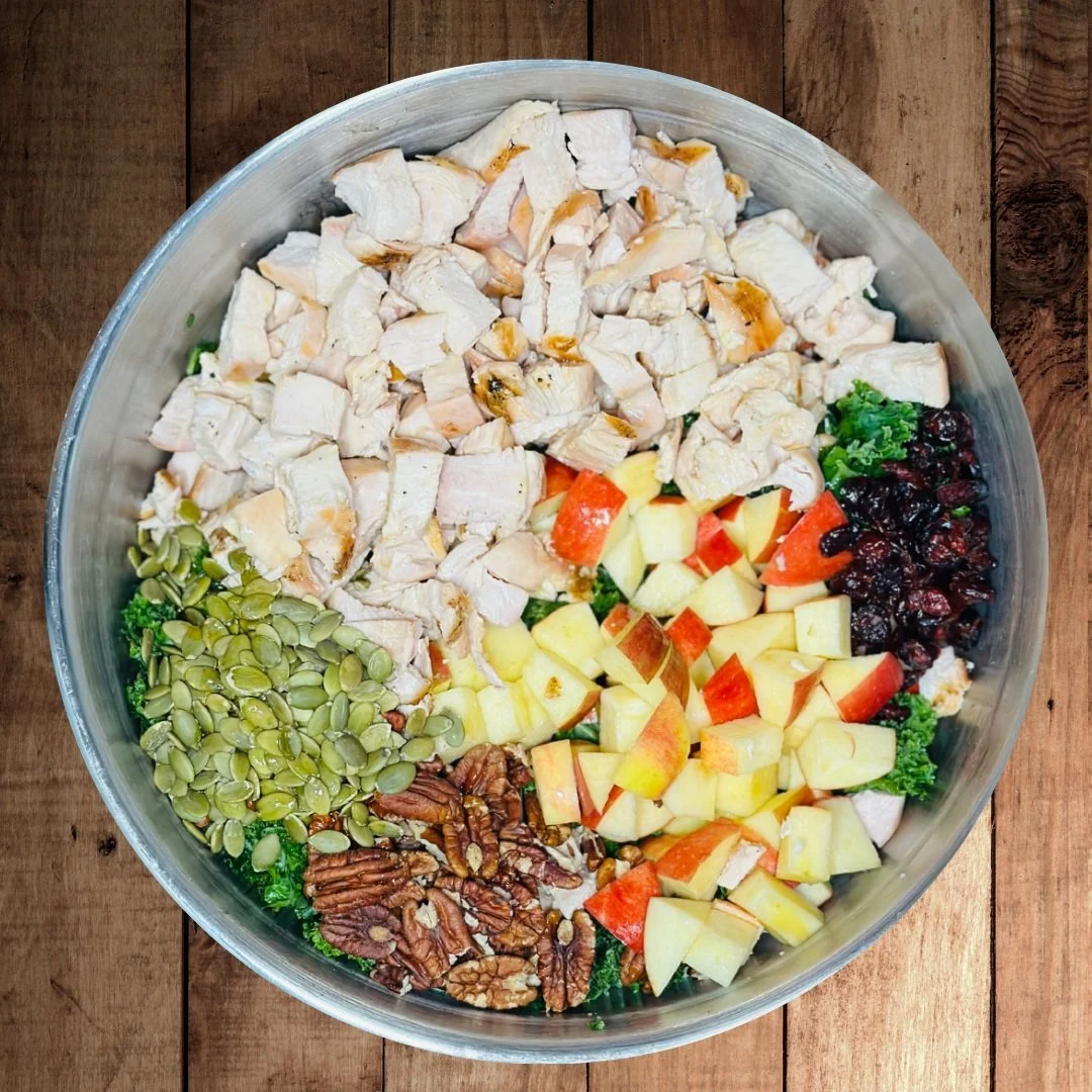 Fall Harvest Kale Salad