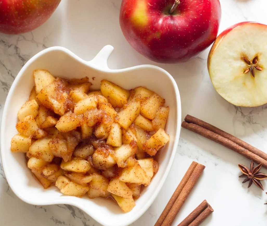 Air Fryer Apples &amp; Cinnamon