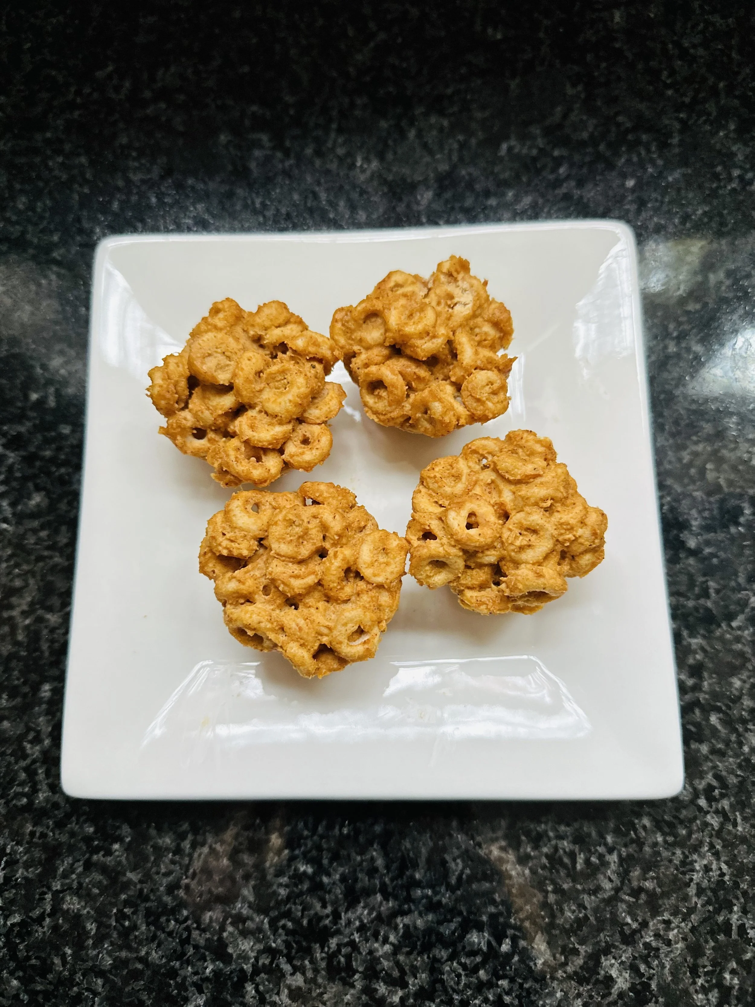 Peanut Butter Pumpkin Cereal Balls