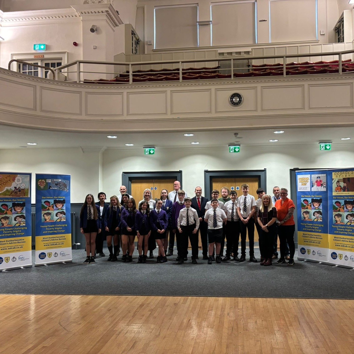It was a privilege to be invited by the amazing S2 pupils at @spta_hs to hear all about their project 'Our Voices, Our Stories' with @wdcab_ - incredibly inspiring work.

They created comics that tackled the themes of poverty &amp; stigma. Read here: