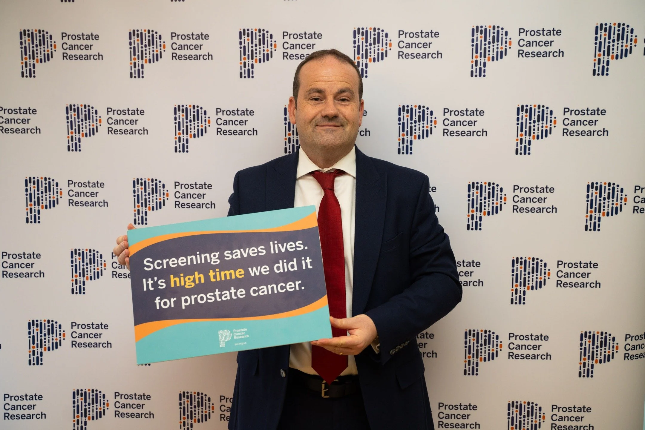 I was pleased to attend the Prostate Cancer Research parliamentary reception calling for a UK wide screening programme targeting men in the high-risk category for prostate cancer.

Early screening for cancers can save lives &amp; it&rsquo;s high time