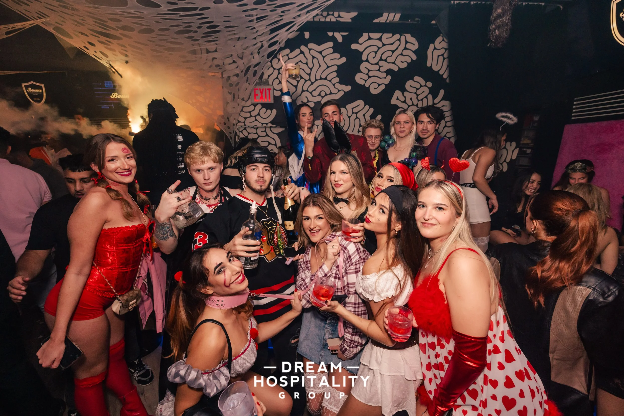 Bounce Sporting Club hosting Halloween event inside T-Squared Social bar lounge