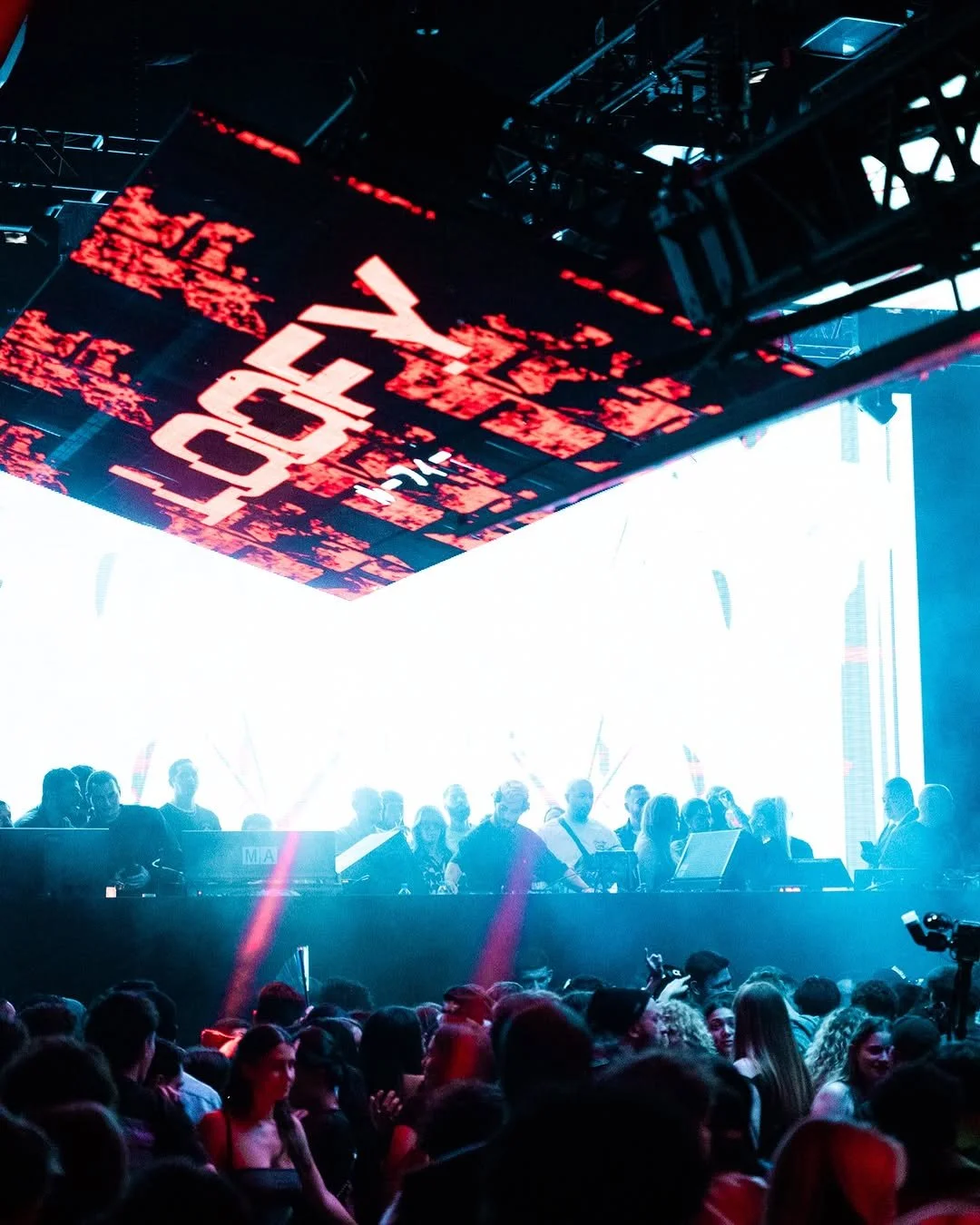 Halloween-themed decor inside NEBULA NYC nightclub