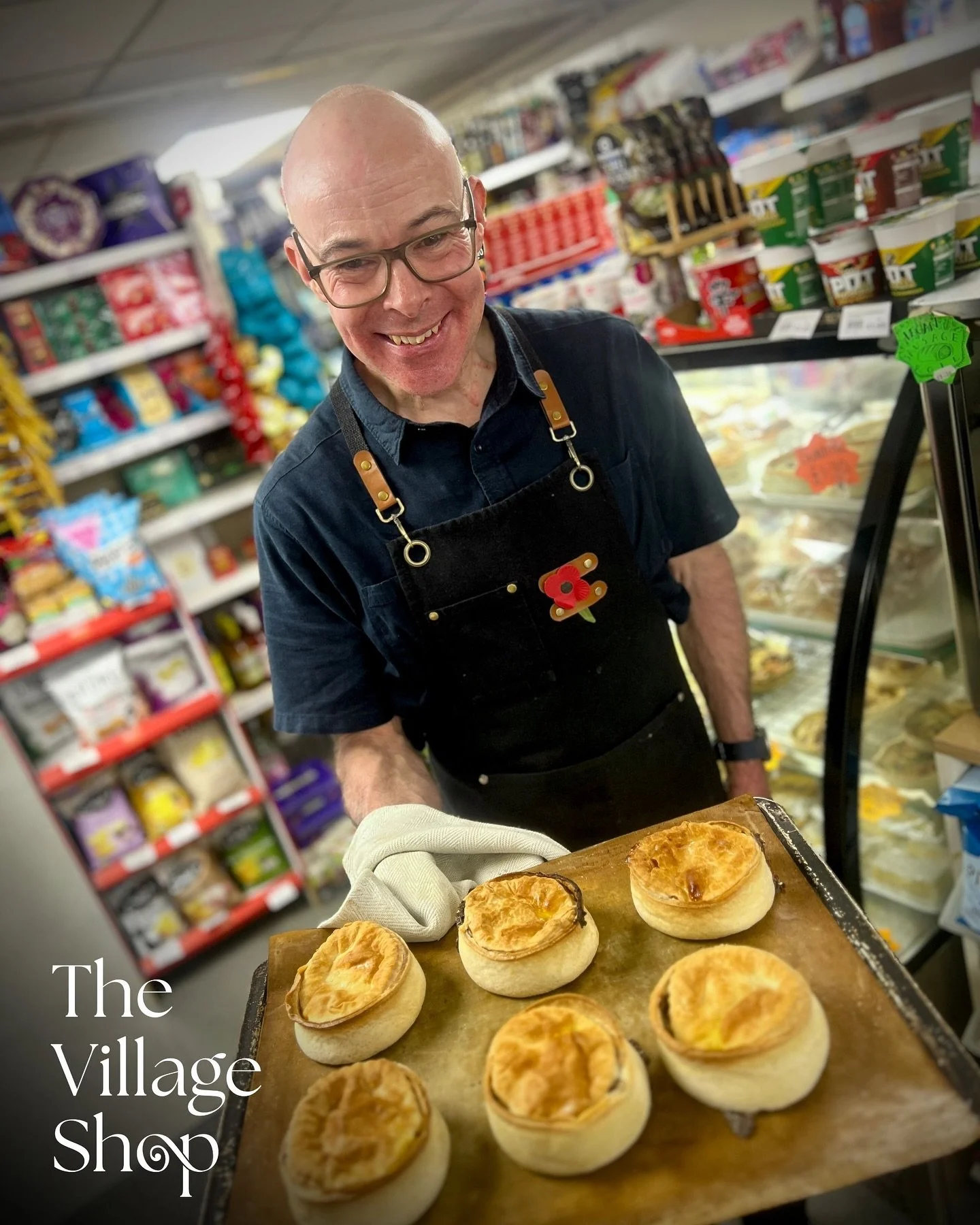 King of Pies and Master of Sausage Rolls - Andy is a machine! 
🥧🥧
I&rsquo;ve never met someone who works so quick, or is such a hard worker. I was delighted Andy started with me when I took on the shop. He&rsquo;s had no problem learning the ropes,