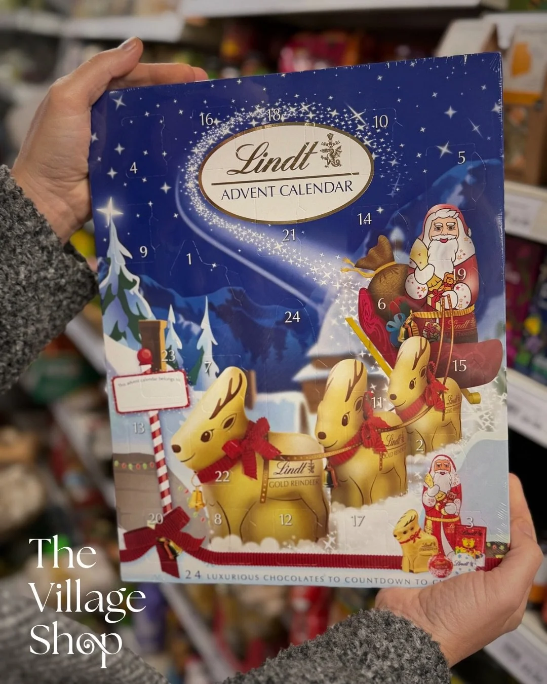 🎄 Two weeks today until the 1st of December!
If you&rsquo;re counting down the days, we&rsquo;ve got you covered - our advent calendars are now in stock at The Village Shop.

Lindt, Dairy Milk Biscoff, Terry&rsquo;s Chocolate Orange&hellip; take you