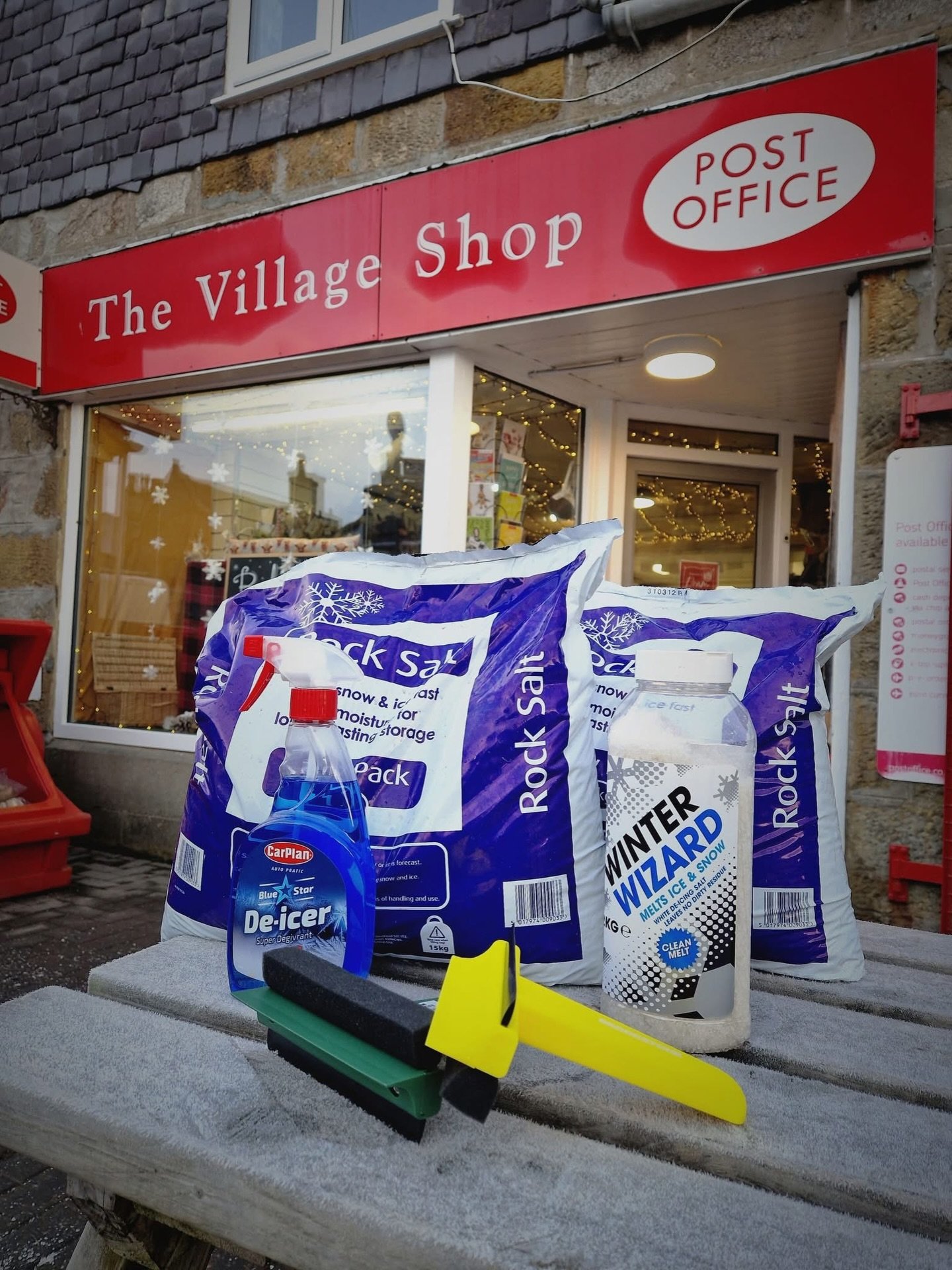 We have you covered this morning! ❄️