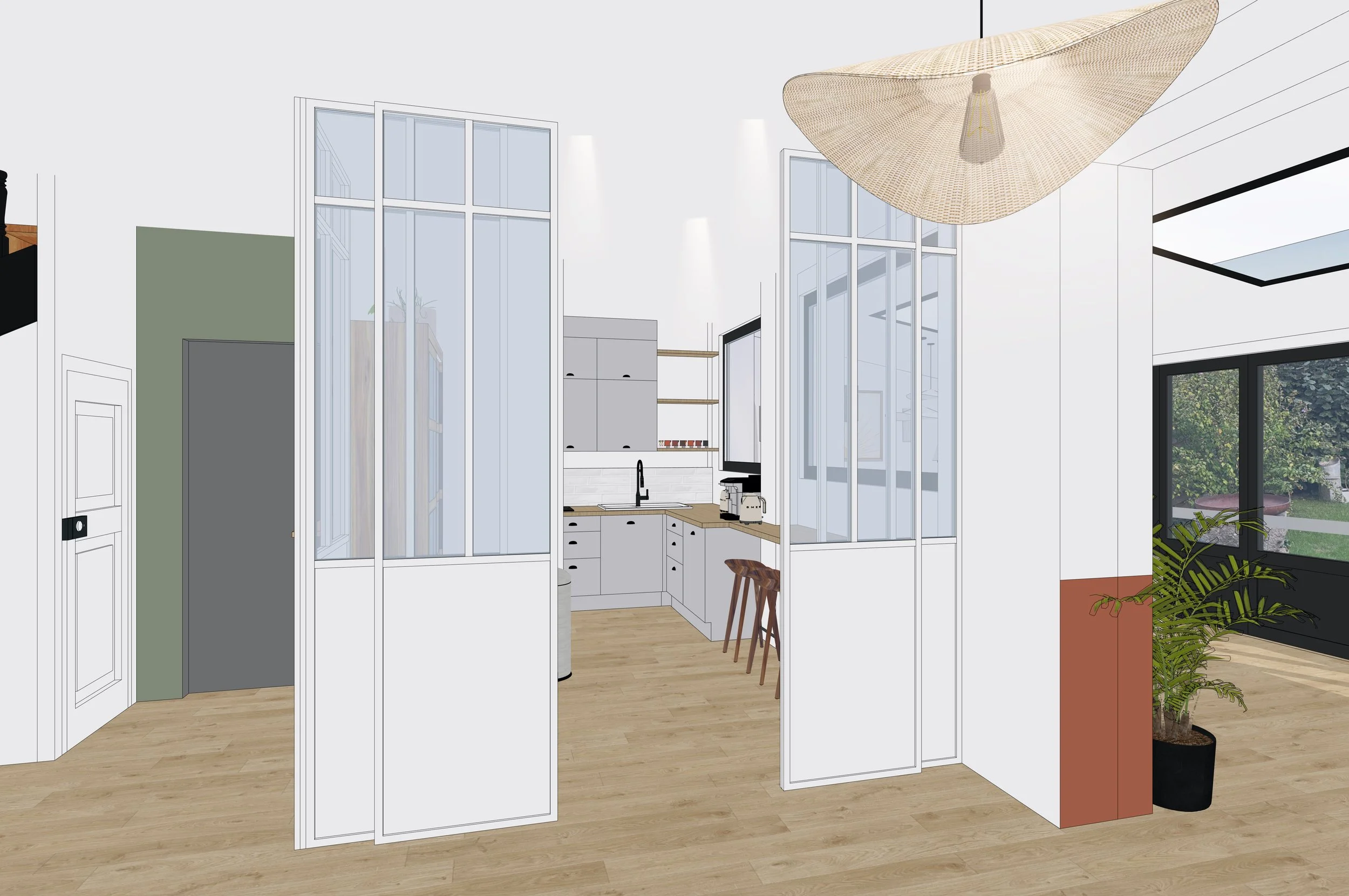 Entrée cuisine verrière blanche.jpg