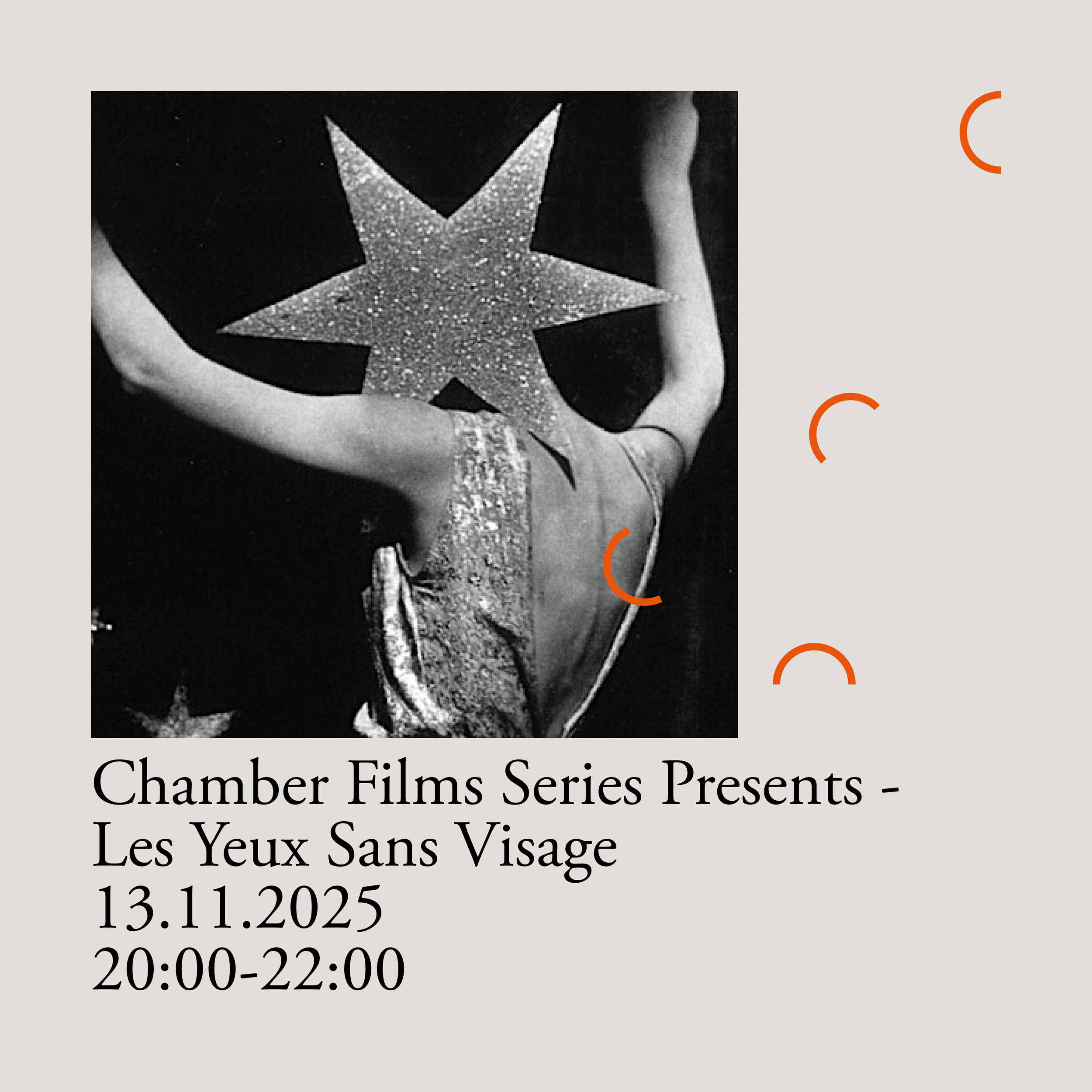 CHAMBER FILMS SERIES PRESENTS - LES YEUX SANS VISAGE