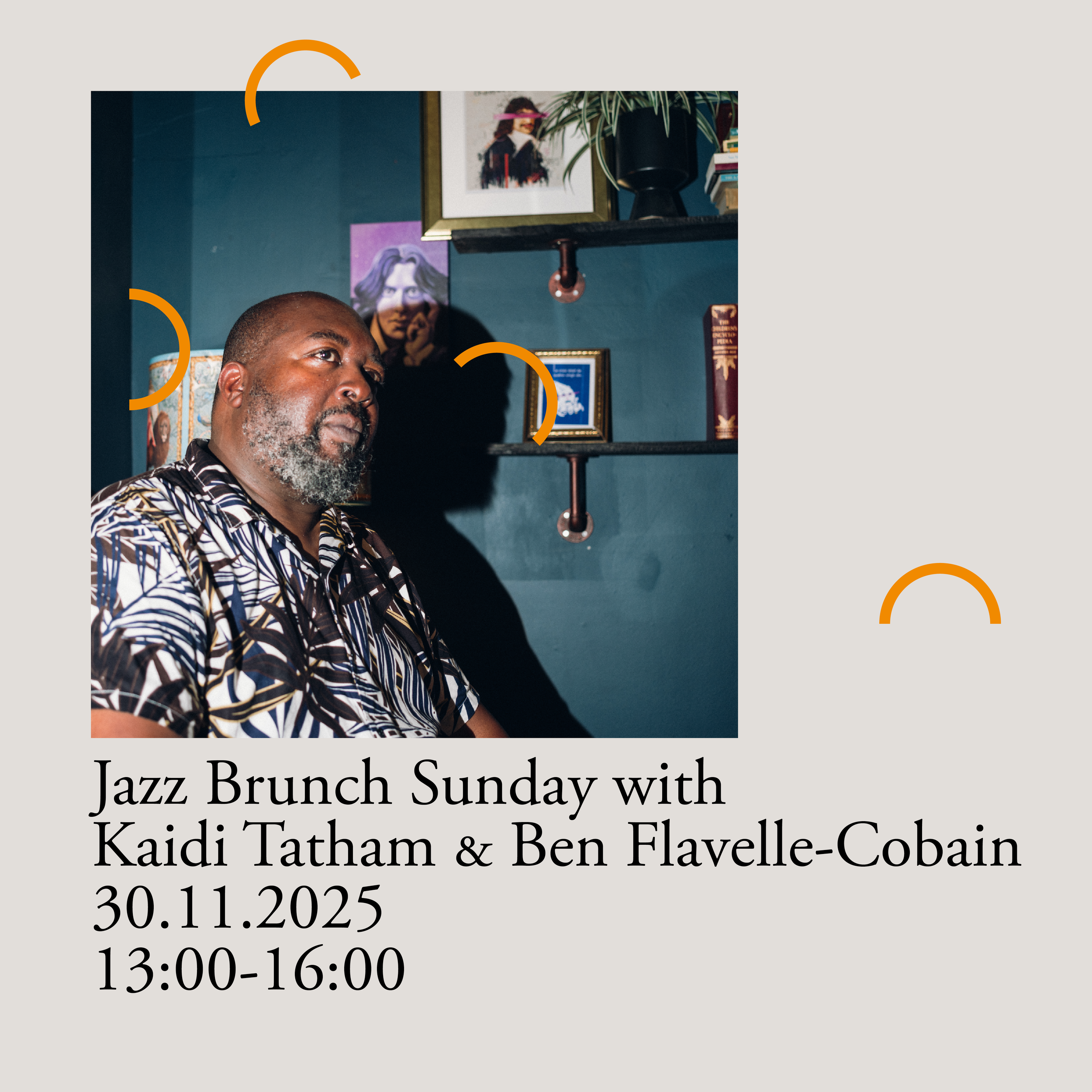 JAZZ BRUNCH SUNDAY WITH KAIDI TATHAM AND BEN FLAVELLE-COBAIN