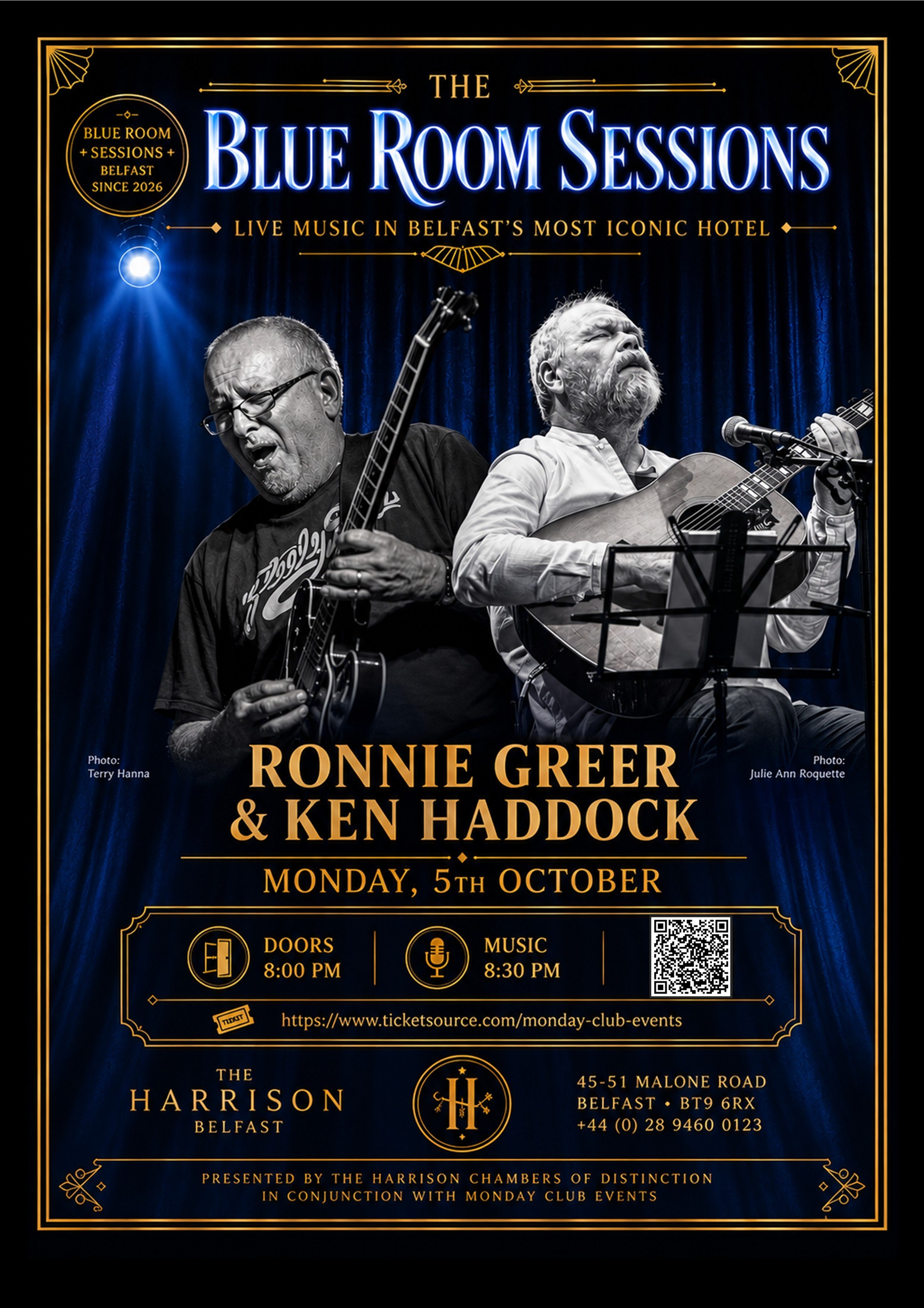 Blue Room Sessions: Ronnie Greer & Ken Haddock