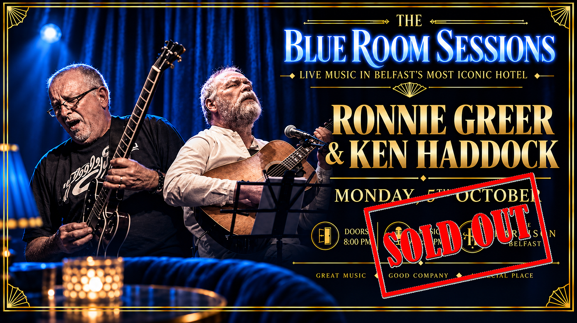Blue Room Sessions: Ronnie Greer & Ken Haddock