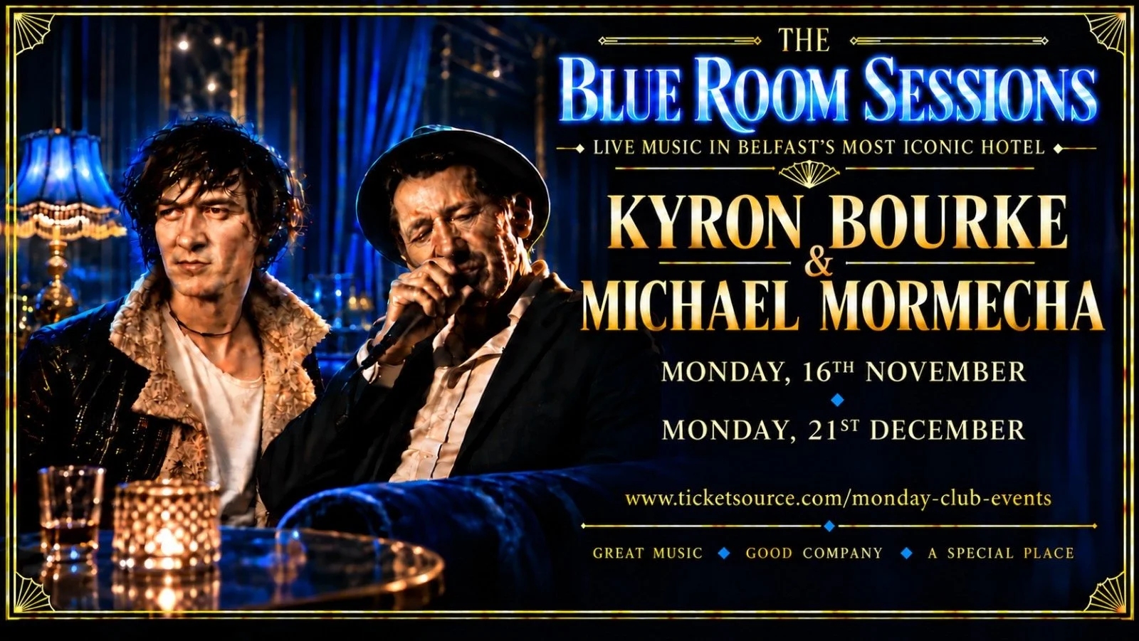 Blue Room Sessions: Kyron Bourke &amp; Michael Mormecha 