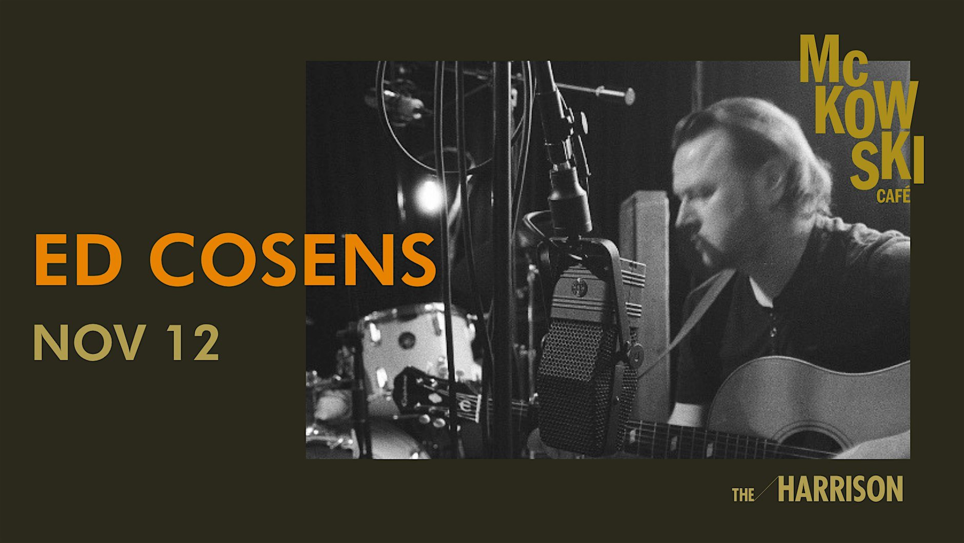 Sheffield songwriter Ed Cosens, former Reverend and the Makers guitarist and bandmate of Arctic Monkeys' Alex Turner and Matt Helders, brings two decades of multi-platinum songwriting and collaborations with the likes of Damon Albarn and Richard Hawl