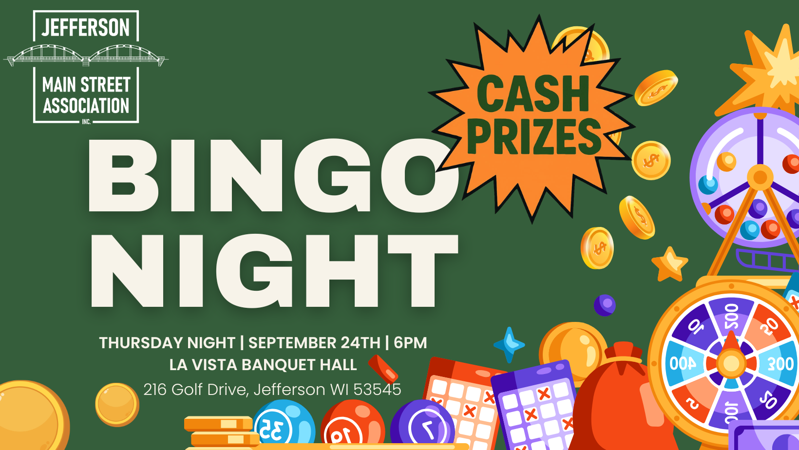 JMSA Bingo Night