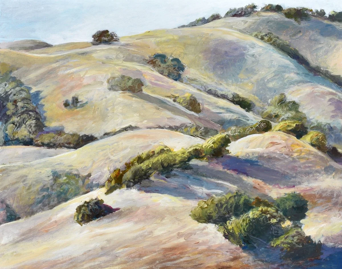 Little Mountain, 2026, acrylic on canvas, 24 x 30 inches