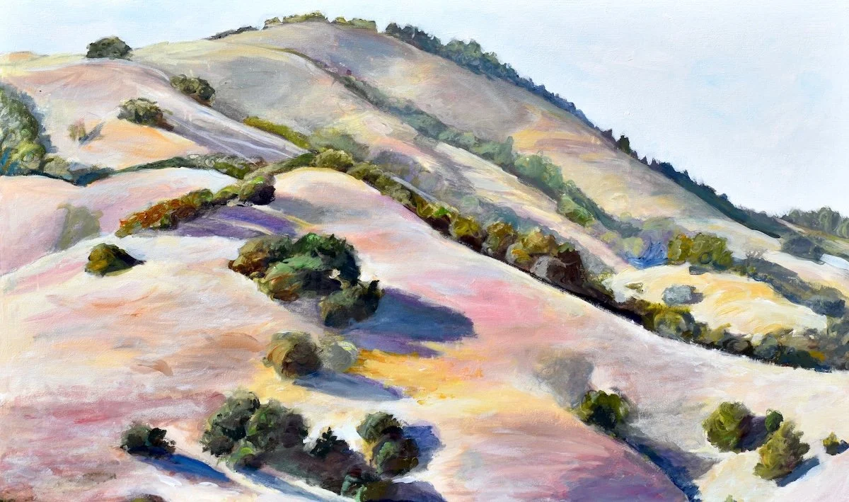 Little Mountain, 2026, acrylic on canvas, 29 x 49 inches
