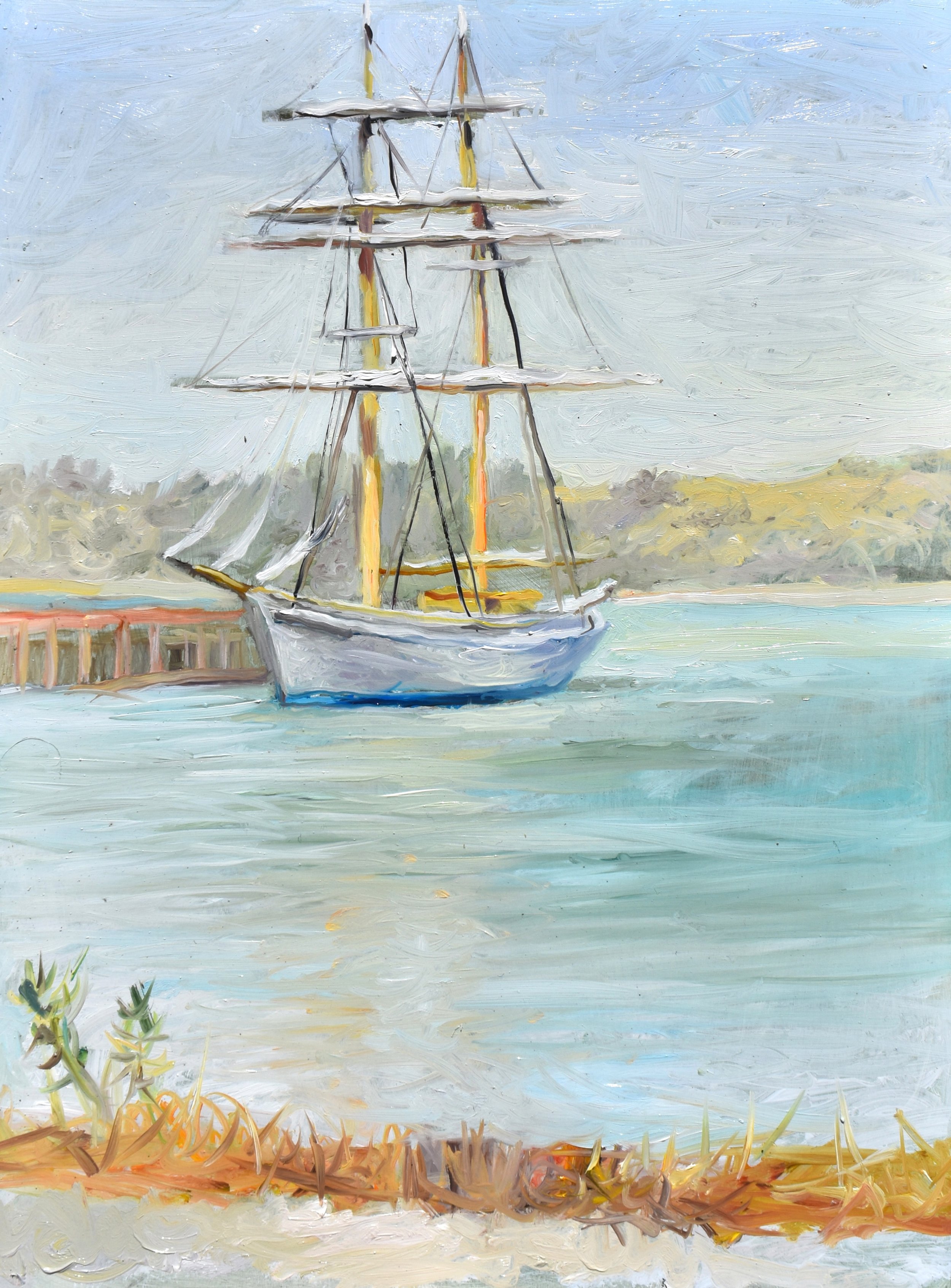 Matthew Turner, 2026, oil on panel, 12 x 9 inches, SOLD