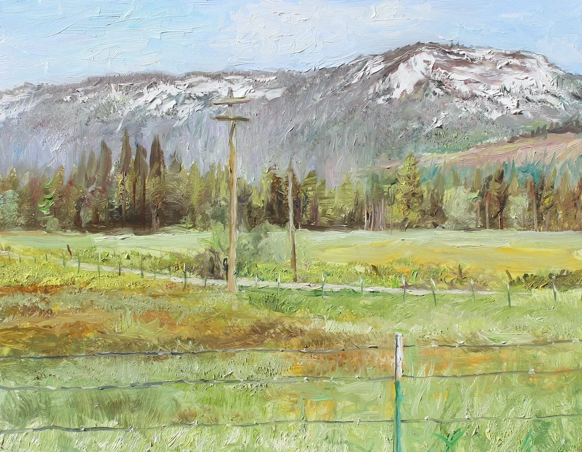 Spanish Ranch, 2023, oil on panel, 11 x 14 inches