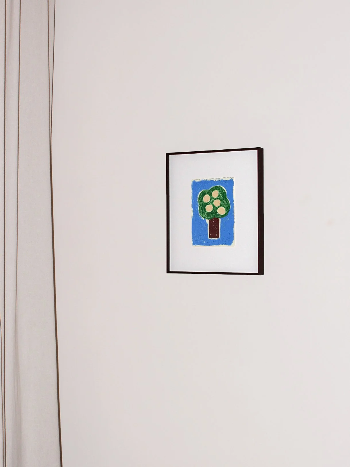 originele tekening - aluminium kader