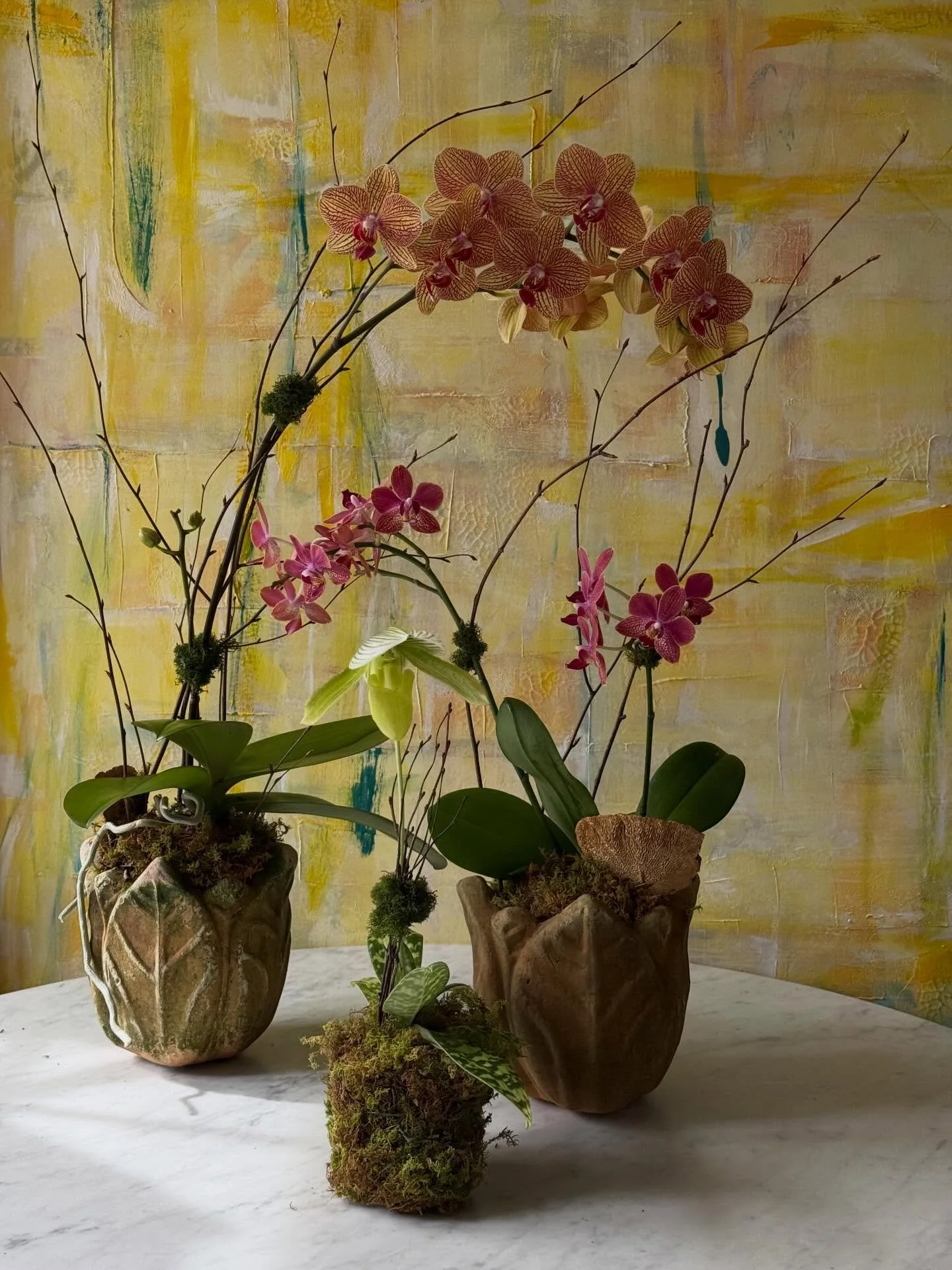 The final detail.
The lasting impression.
The everyday reminder.  Luxury orchid planters designed for homes, projects and client gifting.  A precious few Valentine gifts available. www.gildedevent.com
