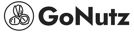 GoNutz logo with a graphic of assorted nuts inside a circle.