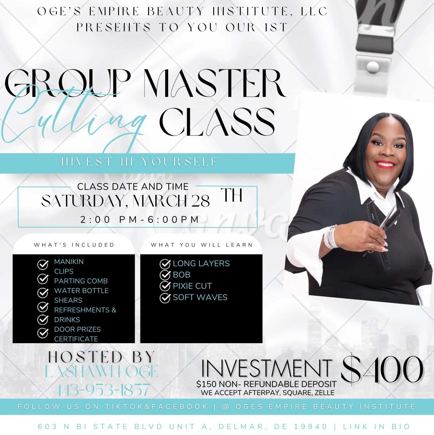 Group Master Cutting Class