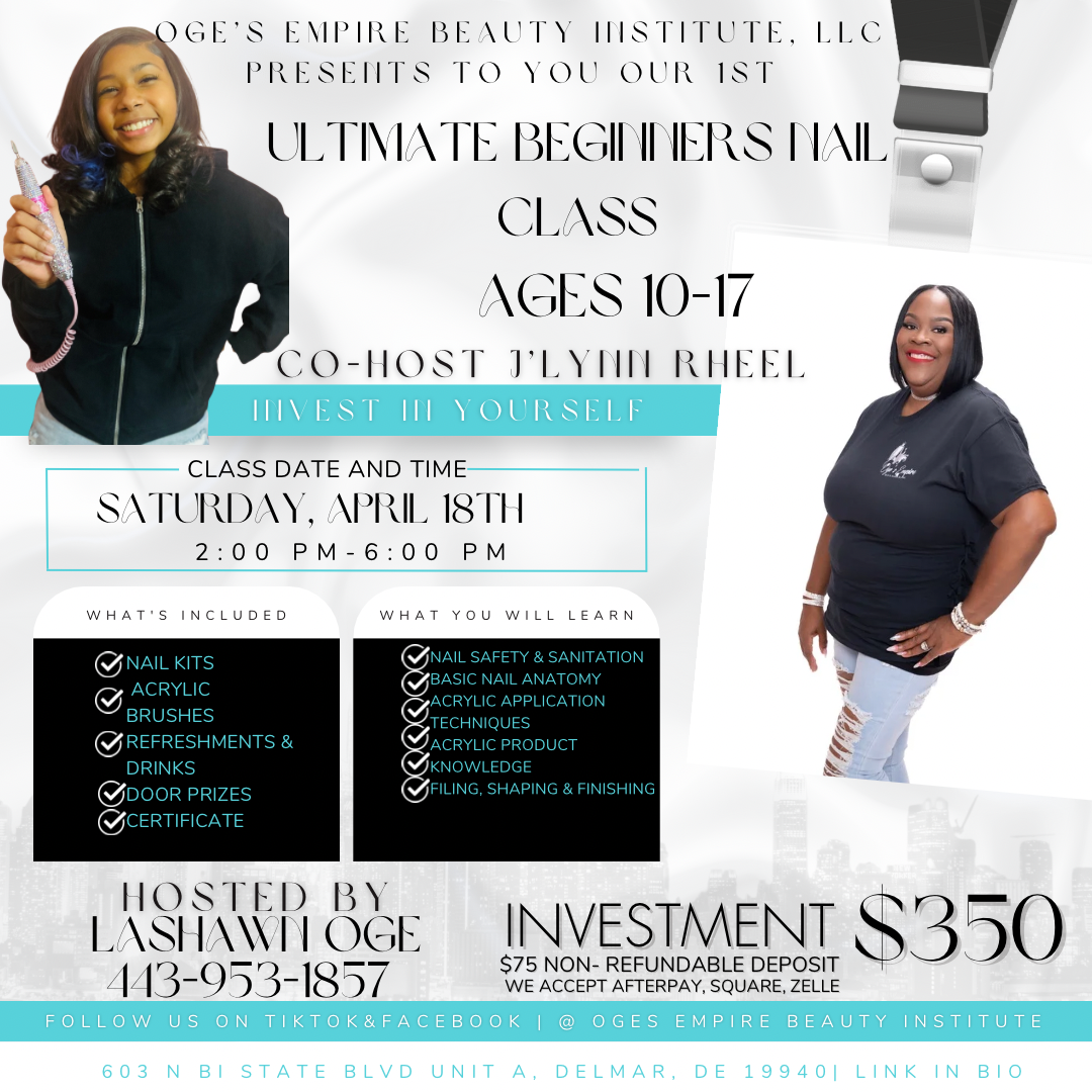 Ultimate Beginners Nail Class