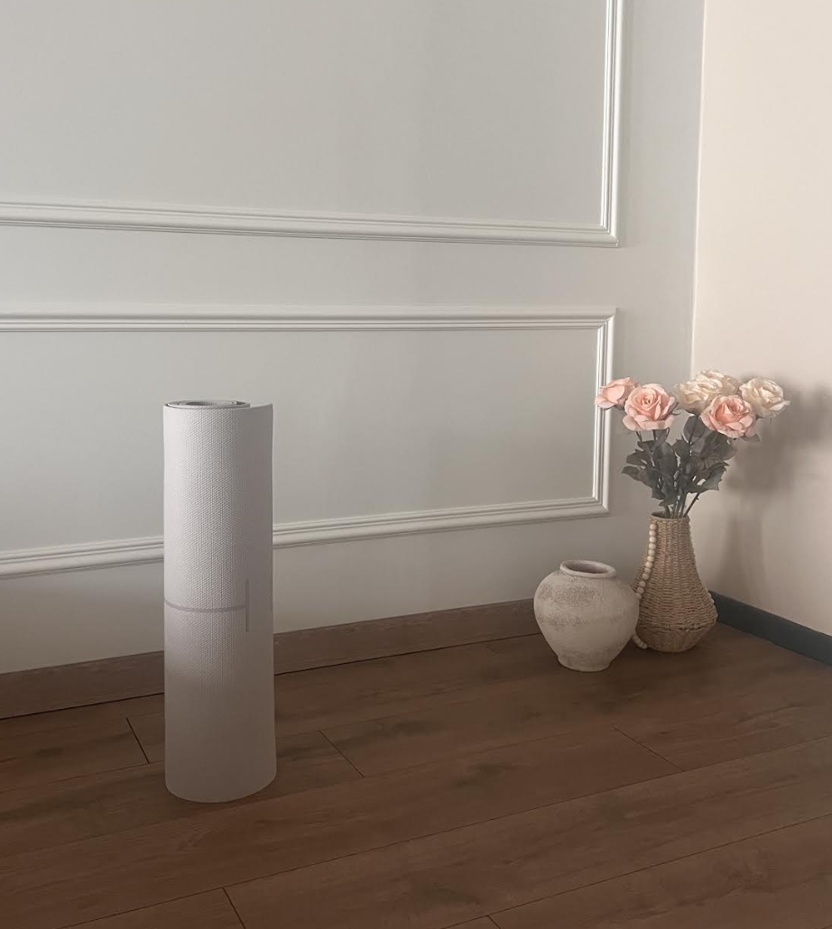 Intérieur du studio pilates avec moulures élégantes, premium pilates studio near Lyon