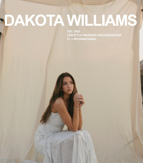 PHOTOGRAPHER:

Dakota Williams