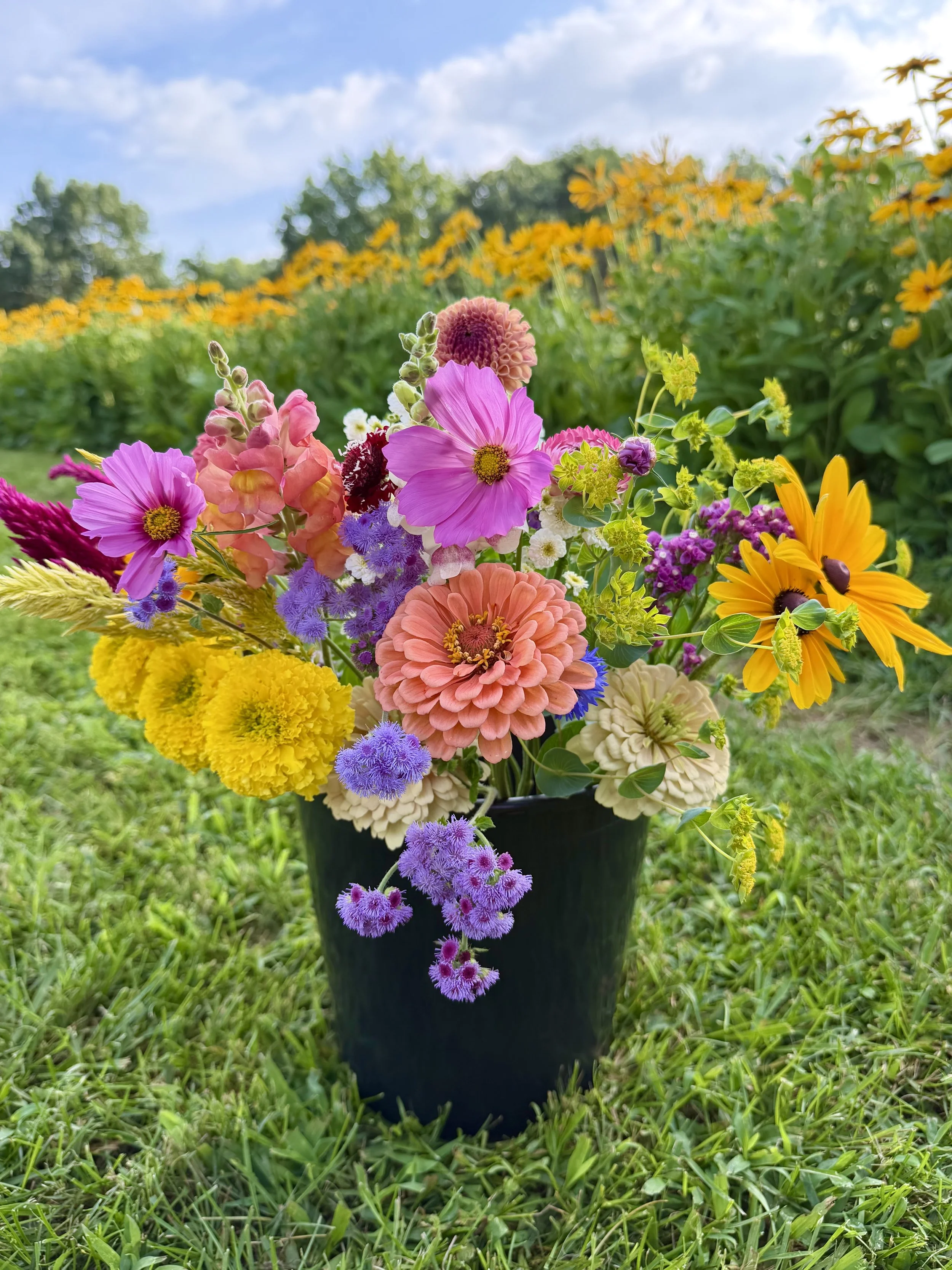 DIY Flower Bucket