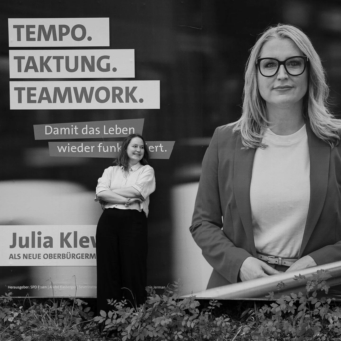 Stolz wie Oskar bin ich!
Im diesj&auml;hrigen Kommunalwahlkampf durfte ich die tollen Menschen der @spdessen unterst&uuml;tzen &ndash; unter anderem mit der Gestaltung der Gro&szlig;fl&auml;chenplakate und der Fotos. 🎉📸
Es ist einfach sch&ouml;n, e