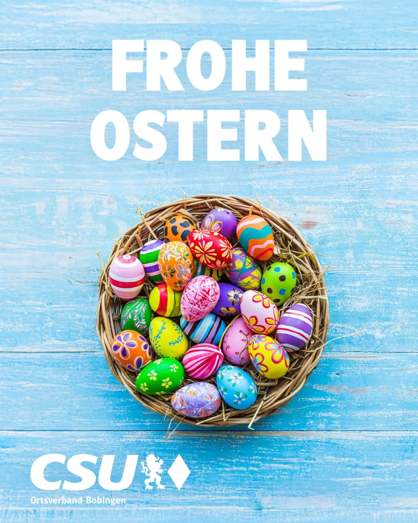 Wir w&uuml;nschen Ihnen ein frohes Osterfest im Kreise Ihrer Liebsten.
