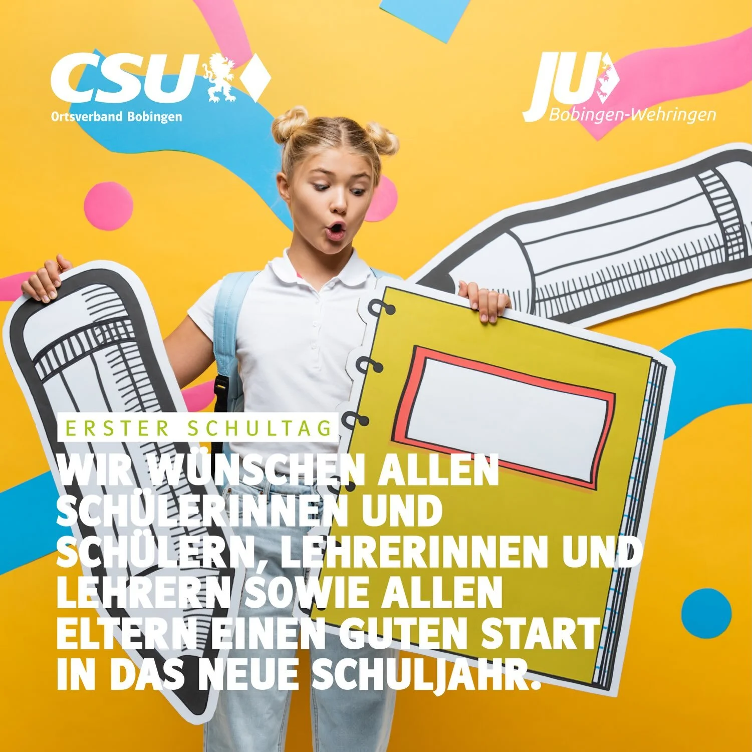Wir w&uuml;nschen einen guten Start ins neue Schuljahr!
