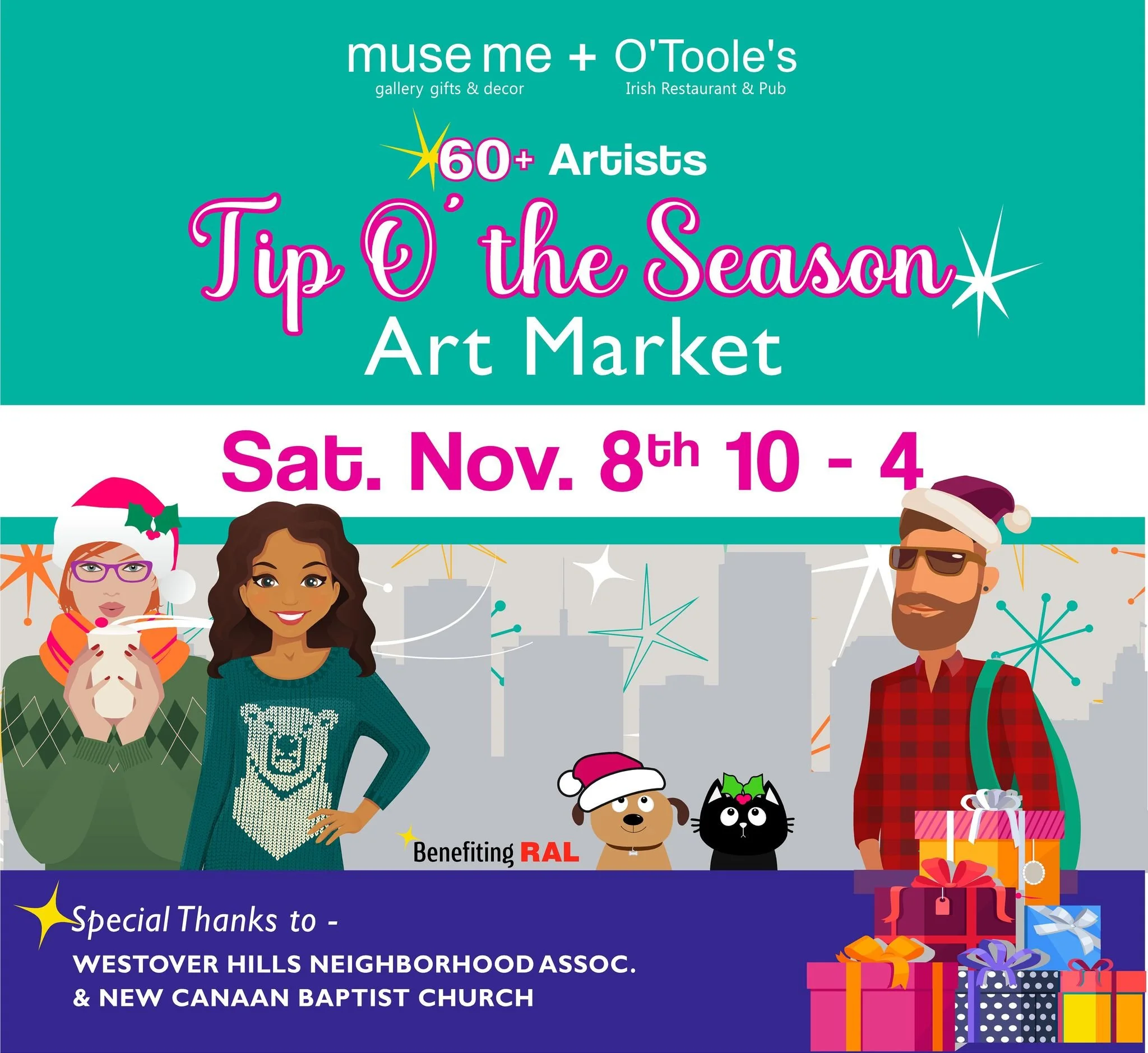 Tip O’ the Season Art Market
