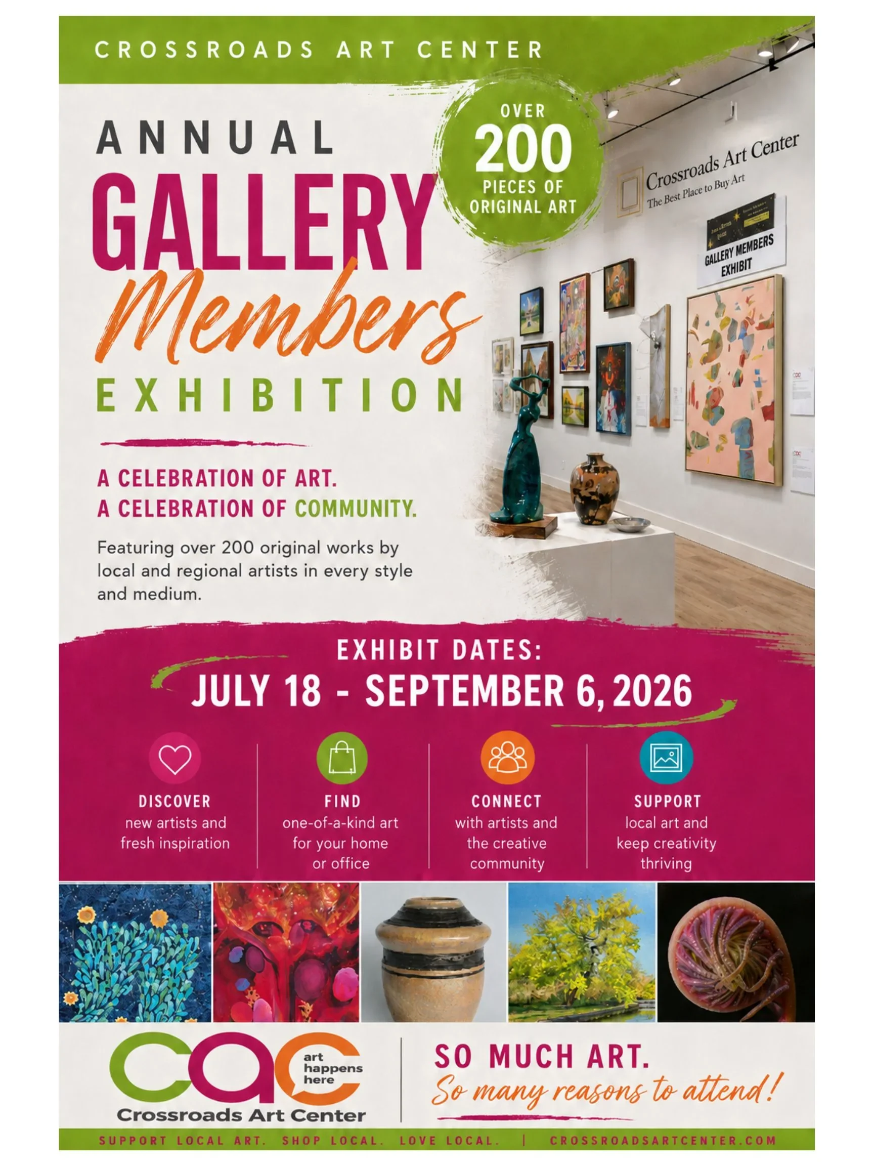 Open House Weekend at Crossroads Art Center