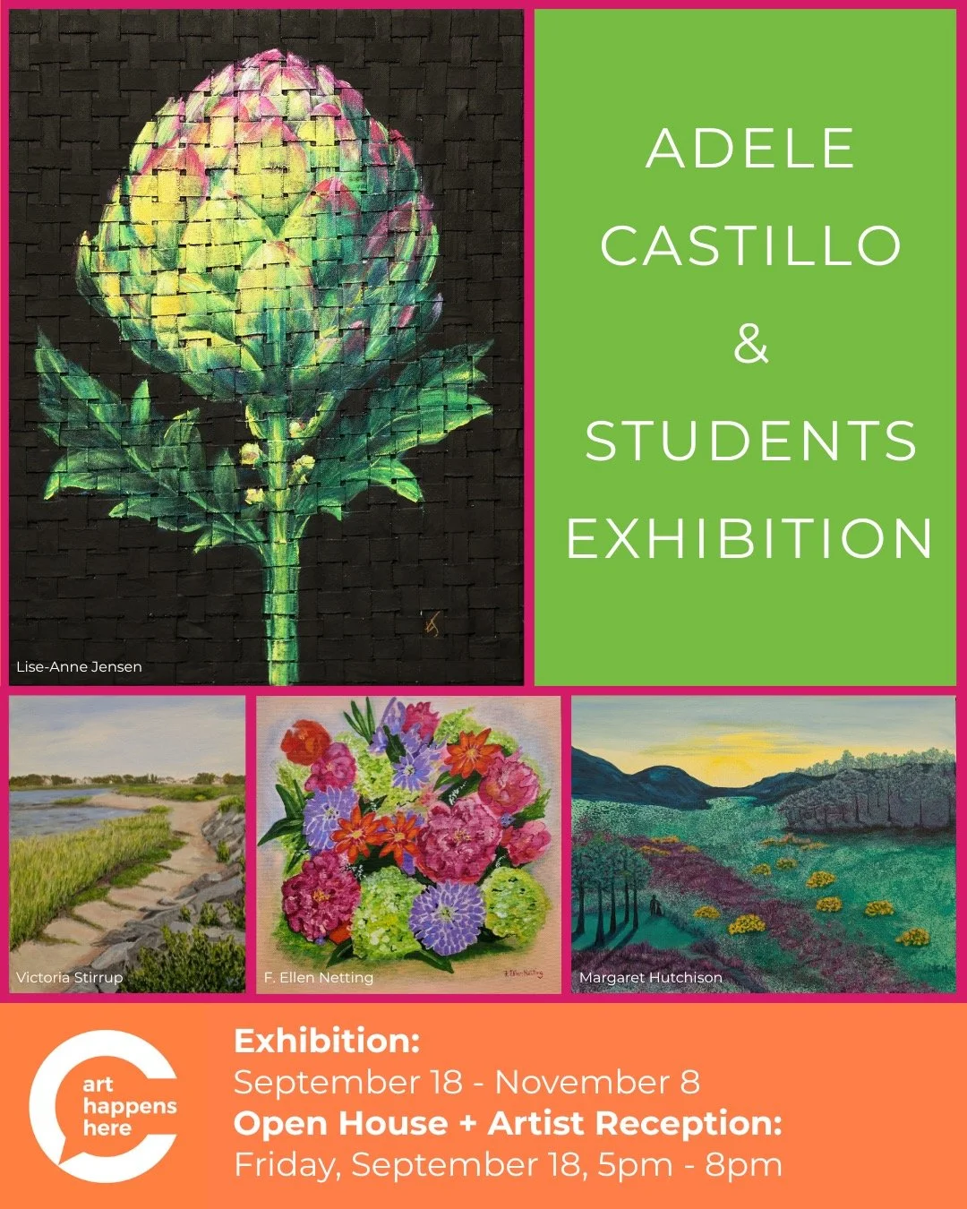 Open House + Artists Reception