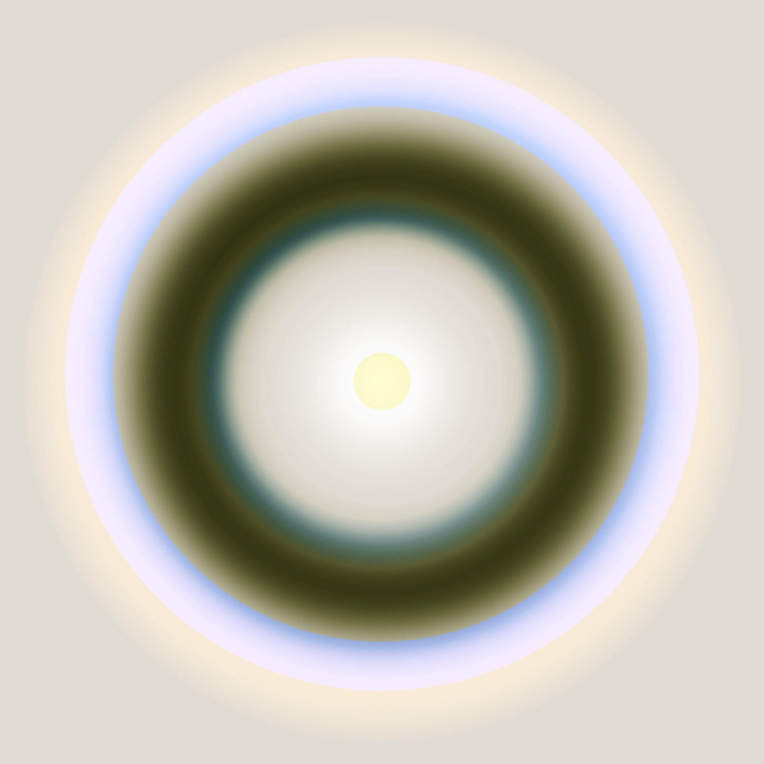 Framed Giclée Paper Print • Blur Resonance 3