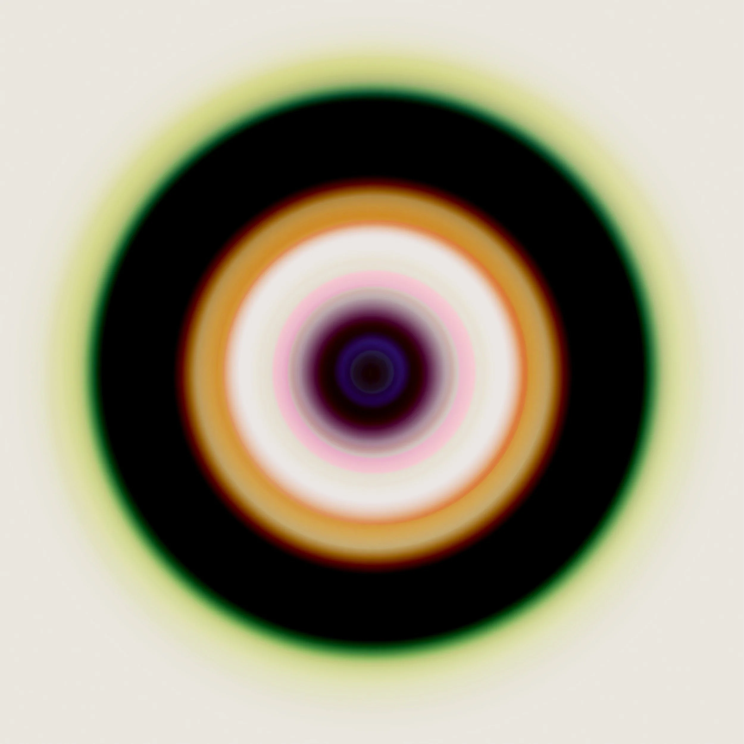 Framed Giclée Paper Print • Blur Resonance 9