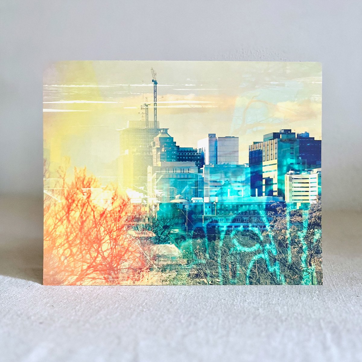 8x10" Art Print • Shining Skyline